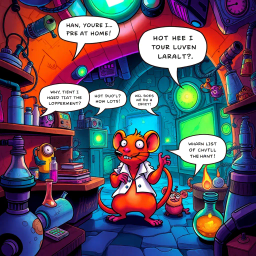 Lab-Rats: Whose Lab Is It Anyway? - Text-based game