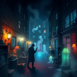 Whose Haunt Is This? - Text-based game