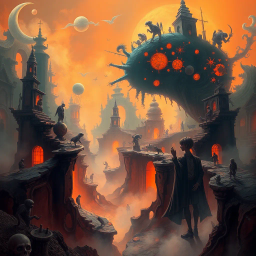 Nightmare Chronicles: Whose Nightmare Is It, Anyway? - Text-based game