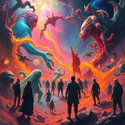 Spectrum Wars: Which Dimension is it Anyway? - Text-based game