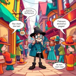 Whose Hat is it Anyway? - Text-based game