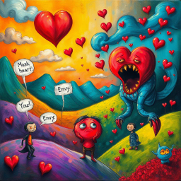 Whose Heart Is It, Anyway? - Text-based game