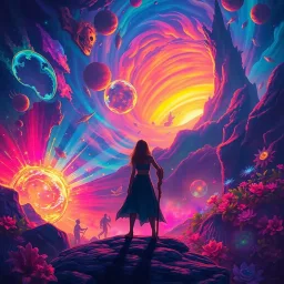 Spectrum Wars: Which Dimension Is It Anyway? - Text-based game