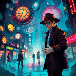 Mystery/Time Manipulation text games