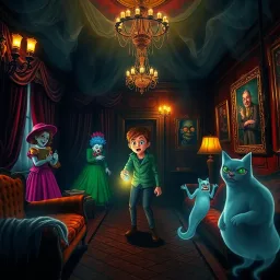 Whose Haunt is This? - Text-based game