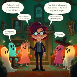 Whose Ghost Is It Anyway? - Text-based game