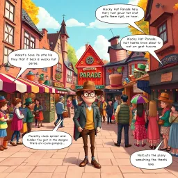 Whose Hat Is It Anyway? - Text-based game