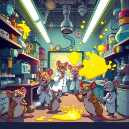 Lab Rats: Whose Lab is it Anyway? - Text-based game