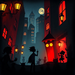 Shadowplay: Whose Shadow Is It Anyway? - Text-based game
