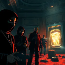 The Great Ahooj Heist - Text-based game