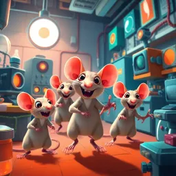 Lab Rats: The Great Lab Heist - Text-based game