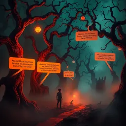 Nightmare Chronicles: Whose Nightmare Is It Anyway? - Text-based game