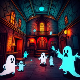 Whose Haunt is This? - Text-based game