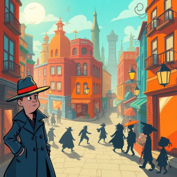 Whose Shadow is it Anyway? - Text-based game