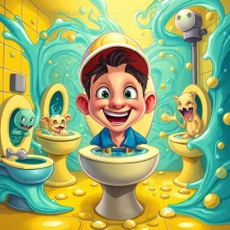 Flushed Out - Text-based game