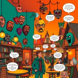 Whose Face Is It Anyway? - Text-based game
