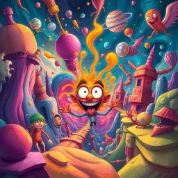 Spectrum Wars: Which Dimension Is It Anyway? - Text-based game
