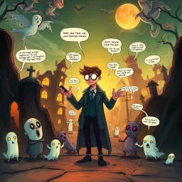 Whose Haunt is This? - Text-based game