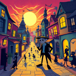 Whose Shadow Is It Anyway? - Text-based game