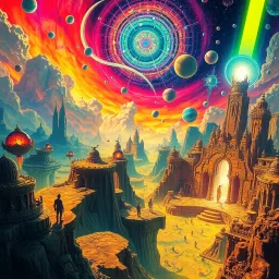 Spectrum Wars: Which Dimension is It Anyway? - Text-based game