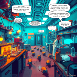 Lab Rats: Whose Lab Is It Anyway? - Text-based game