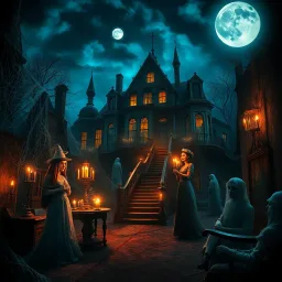 Whose Haunt is This? - Text-based game