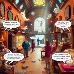 Relic Ruckus: Whose Is It Anyway? - Text-based game