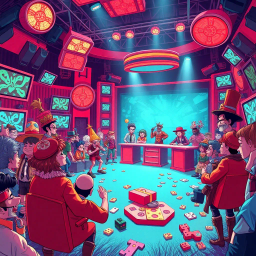 Whose Game Is It Anyway? - Text-based game