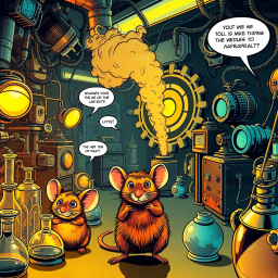 Lab Rats: Who's Lab Is It Anyway? - Text-based game