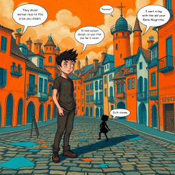 Whose Shadow Is It Anyway? - Text-based game