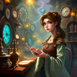 Chronoconundrum: Who's Tickin' Time? - Text-based game