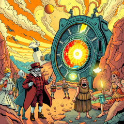Chronochaos: Whose Time is It Anyway? - Text-based game