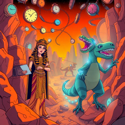 ChronoClash: Whose Time Is It Anyway? - Text-based game