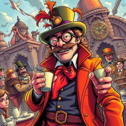 Chrono Clash: Whose Time Is It Anyway? - Text-based game