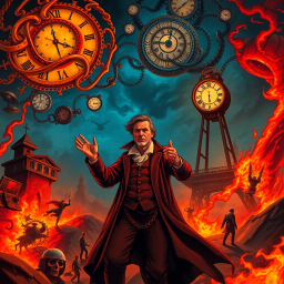 Chrono Clash: A Time Tangle - Text-based game