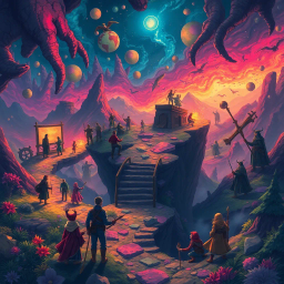 Questception: Whose Journey is it Anyway? - Text-based game