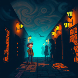 Shadowplay: Whose Shadow Is It Anyway? - Text-based game
