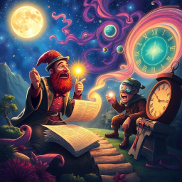 The Paradoxical Chronicles: Whose Quest Is It, Anyway? - Text-based game
