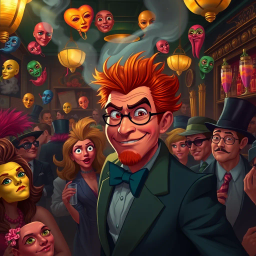 Whose Face is This, Anyway? - Text-based game