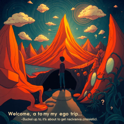 Ego Odyssey: Whose Adventure is it Anyway? - Text-based game