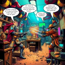 Relic Ruckus: Whose Is It Anyway? - Text-based game