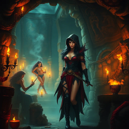 Dungeon of Debauchery - Text-based game