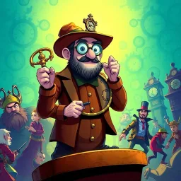 ChronoClash: Whose Time Is It Anyway? - Text-based game