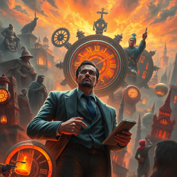 ChronoClash: Whose Time is It, Anyway? - Text-based game