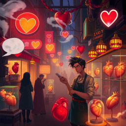 Whose Heart Is It, Anyway? - Text-based game