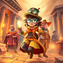 Chrono-Caper: Whose Time Is It, Anyway? - Text-based game