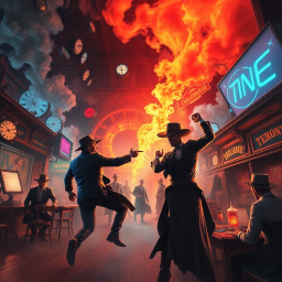 ChronoClash: Whose Time Is It Anyway? - Text-based game