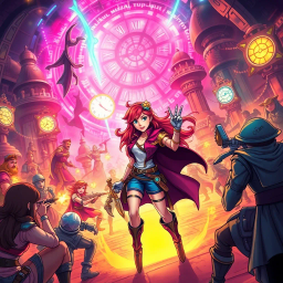 ChronoClash: Whose Time Is It Anyway? - Text-based game