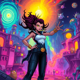 Spectrum Wars: Which Dimension is it Anyway? - Text-based game