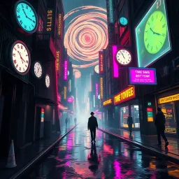 Chronoconundrum: Who's Tickin' Time? - Text-based game